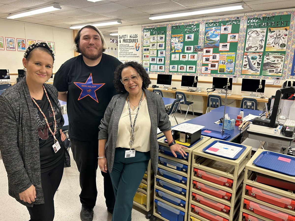 stephanie friedlein (@sfriedlein) on Twitter photo Thank you <a href="/ScienceMISD/">Stephanie Beltran</a> and Edith Garcia for helping our new SCI-tech teacher with our lab! Very excited for Monday when we come back! <a href="/BenMilamElem/">Ben Milam Elementary</a> #McAllenISDGratitudeSnaps Thank you <a href="/ScienceMISD/">Stephanie Beltran</a> and Edith Garcia for helping our new SCI-tech teacher with our lab! Very excited for Monday when we come back! <a href="/BenMilamElem/">Ben Milam Elementary</a> #McAllenISDGratitudeSnaps