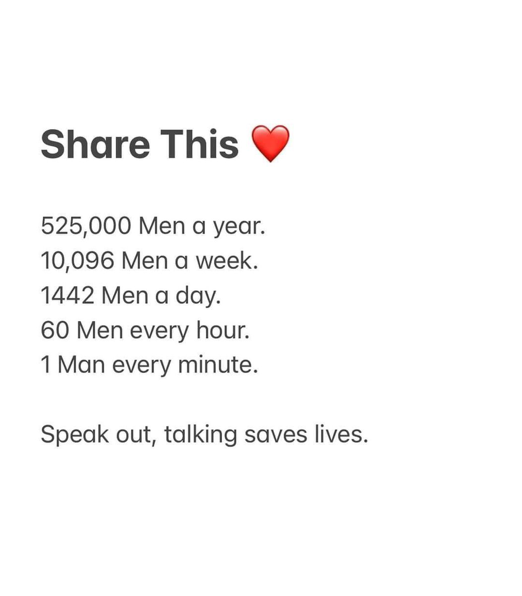 DannyMountain10's tweet photo. Much love to any men out there not feeling themselves today. I have sadly lost many friends over the years to suicide, all of whom i miss dearly. Stay strong gentlemen, you are loved and you are wanted 💜 https://t.co/OE4WO22iH7