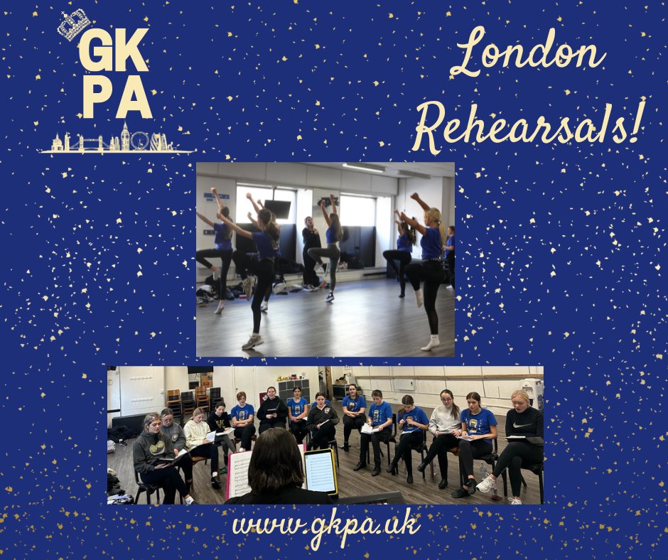Another busy week of London Rehearsals! Under 3 months until we go and we couldn't be more excited💙