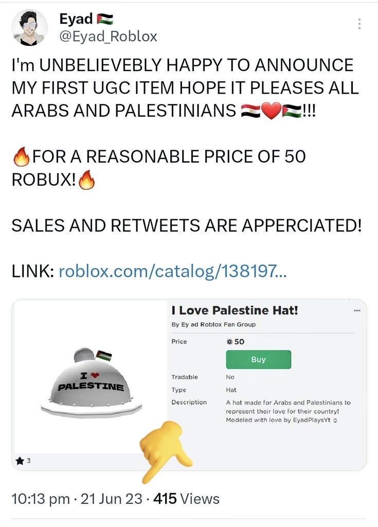 Eyad 🇵🇸 on X: Hi Everyone!, so I am making gfx for roblox