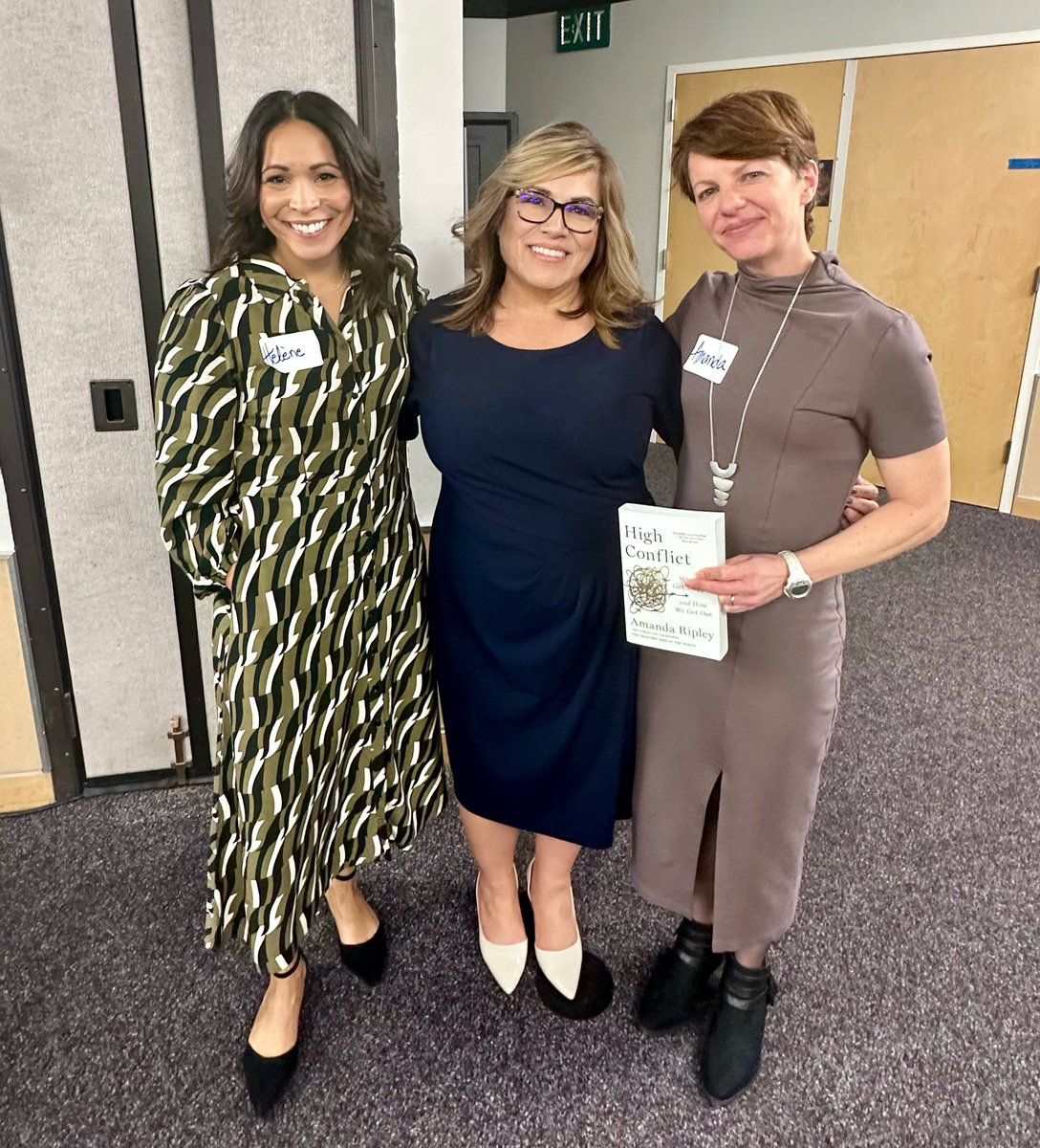 “Most of us do not feel heard most of the time. That’s because most people don’t know how to listen. We jump to conclusions. We think we understand but we don’t.” Author Amanda Ripley. #highconflict #goodconflict #youmatter