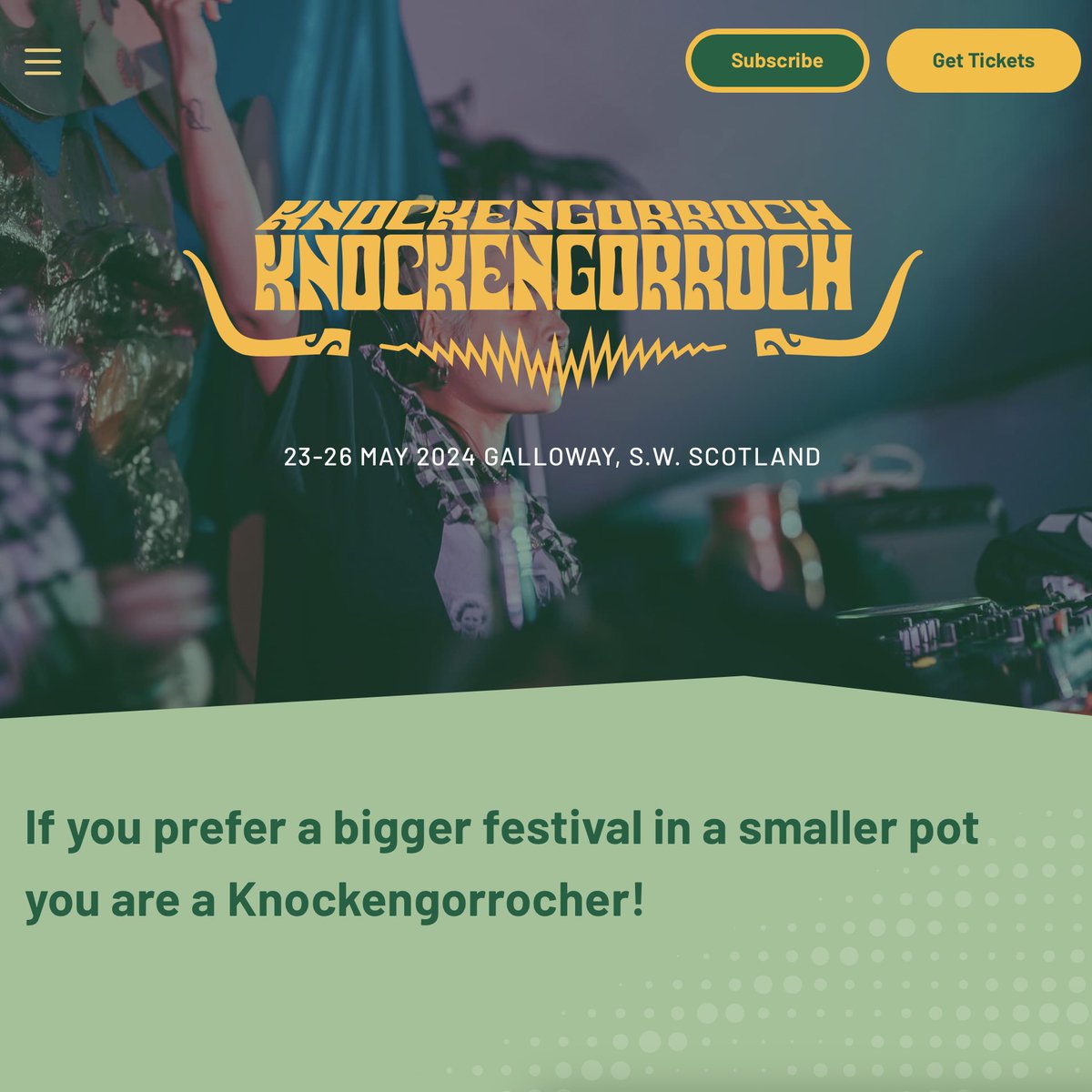 👀 CHECK OUT OUR BRAND NEW WEBSITE! 👀 knockengorroch.org.uk A big thanks to Jaijiel Creative for all the hard work 🙏 Get ready 👉 our first line-up announcement is coming NEXT WEEK! 🤩