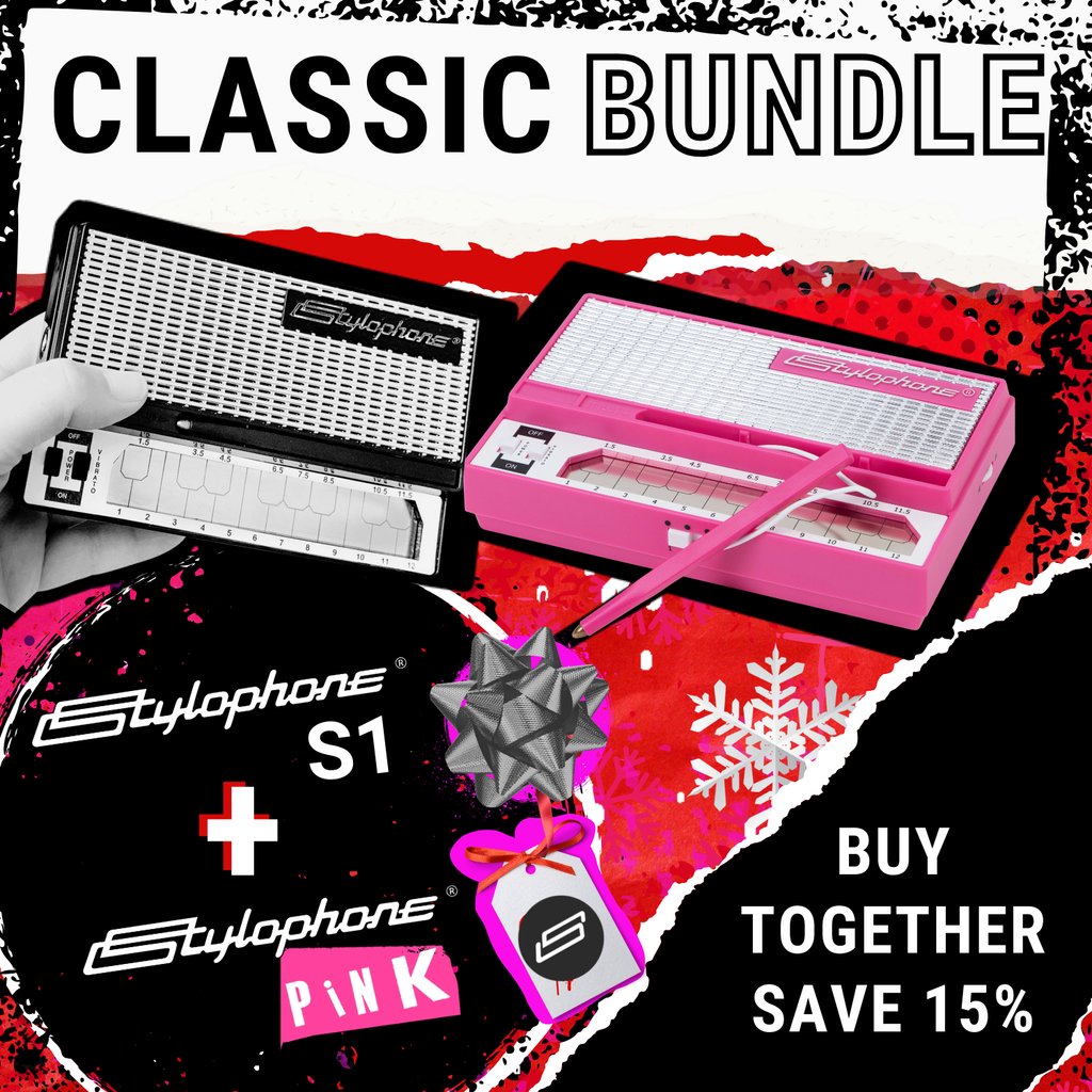 the_stylophone's tweet photo. 🎉 Big savings alert! Save 15% with our Christmas bundles!
🛒 Available exclusively on our website! 🎁
https://t.co/6CnsljMNth
#affordablegifts #BlackFriday #musicgifts #christmasgifts #giftsforhim #Stylophone #synth #synthcafe #electronicmusic #electronicsounds https://t.co/msxXwRtNCj