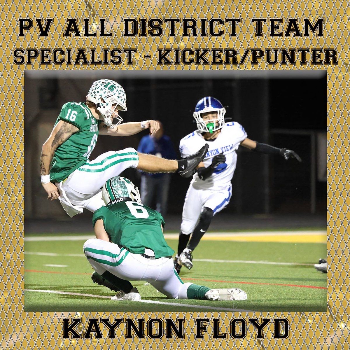 Congrats Kanyon! @FloydKanyon @PVUSDATHLETICS