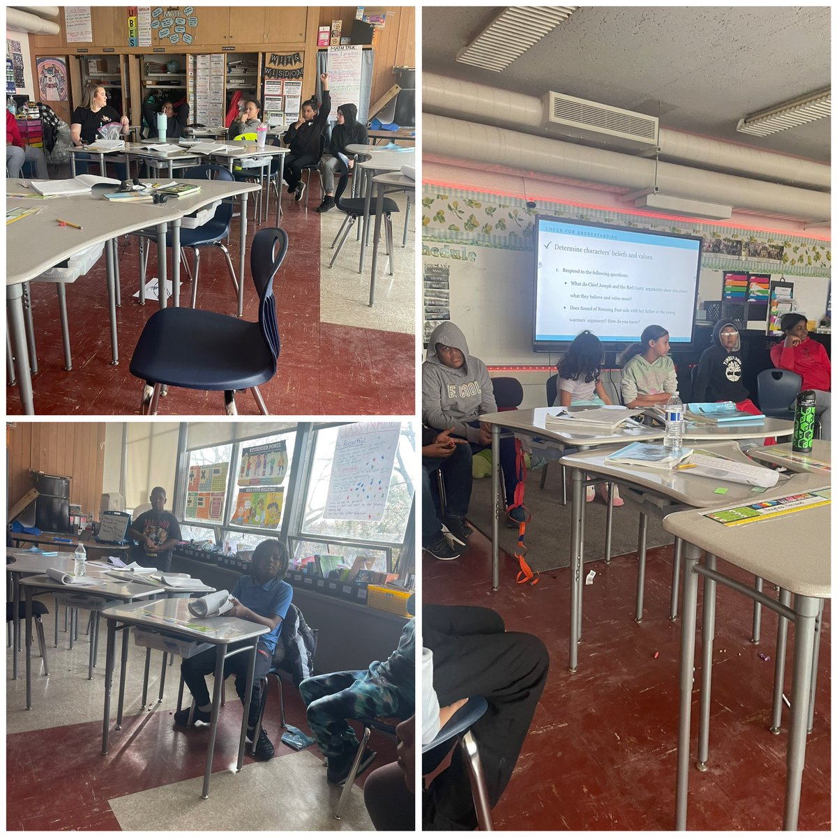 Shoutout to my awesome 5th graders! We have been working on more accountable talk and had the BEST DISCUSSION today about our current Wit &amp; Wisdom module about the Nez Perce tribe. I’m so proud of them for taking risks and sharing their ideas!