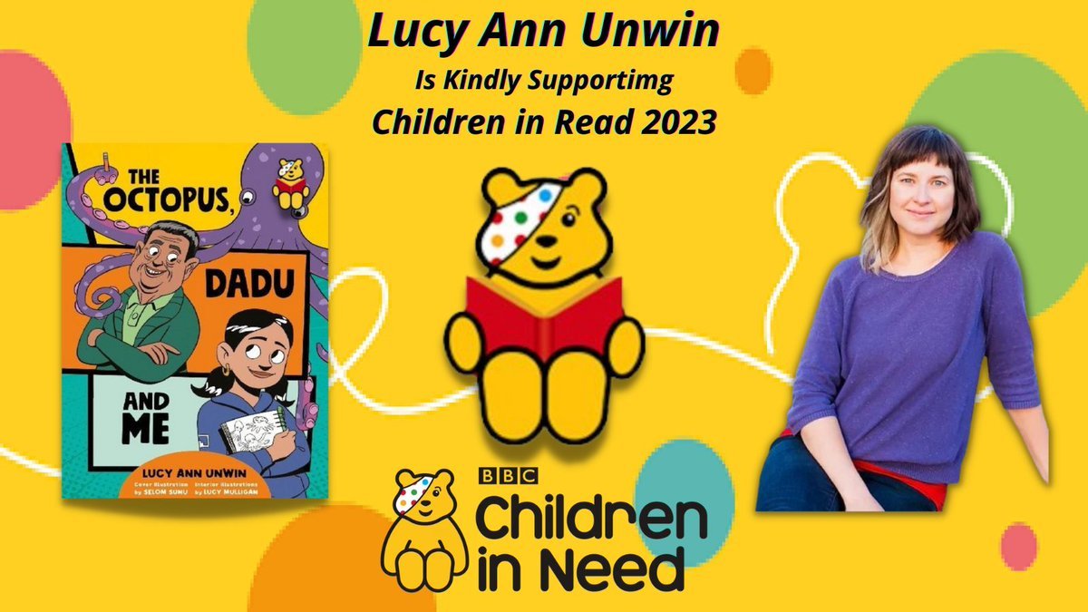 It's time for #ChildrenInNeed!!!!!!

And there's just 5 and a half hours left to bid for a signed book!

SO MANY to choose from, including  #TheOctopusDaduAndMe which you can bid for here here 👉🏼jumblebee.co.uk/childreninread……

All proceeds to @BBCCiN !!! #ChildrenInRead