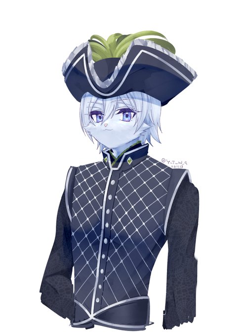 ネコケモ化シルちゃん落書き 