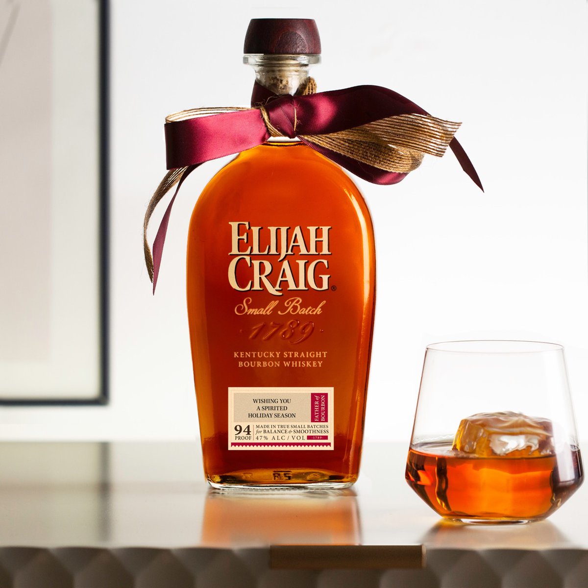 Looking for a way to get into the spirit of the season? Create a one-of-a-kind Elijah Craig Small Batch label. Learn how to make one on our website: loom.ly/XfKymJo