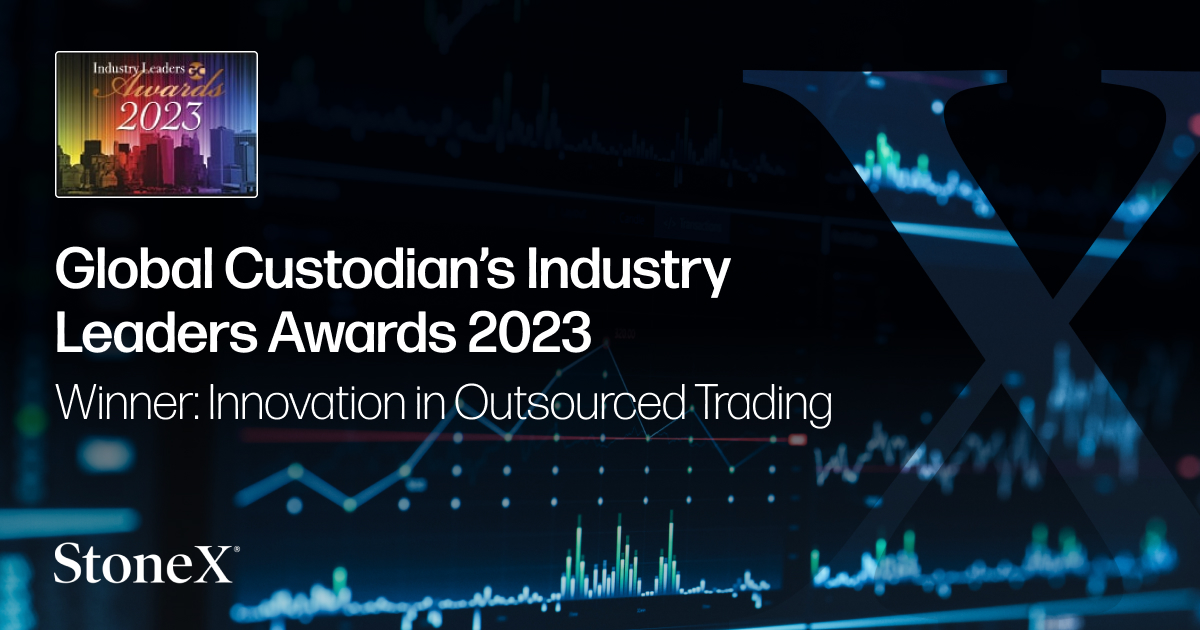 We’re excited to announce that our Outsourced Trading Group has been awarded this year’s Innovation Award in Outsourced Trading at Global Custodian’s Industry Leaders Awards 2023! We’re incredibly proud of the team’s achievement &amp; would like to thank them for all their hard work!