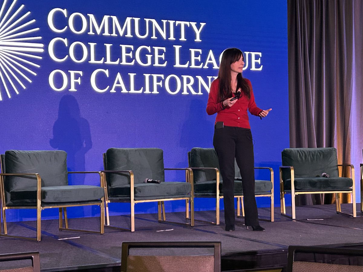 'The state of California Community Colleges is strong.' Chancellor Sonya Christian - the League's 2023 Annual Convention.