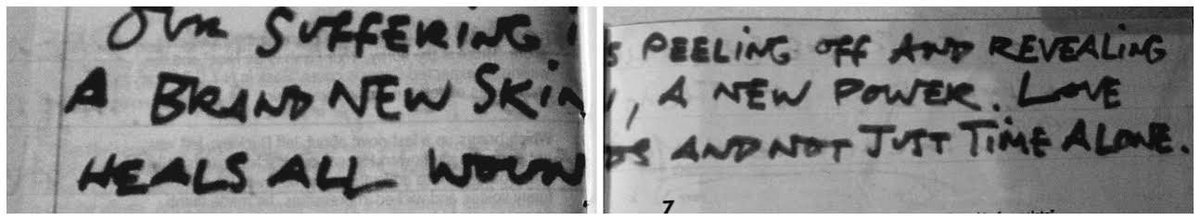 dumbsoftheart's tweet photo. handwritten note by jeff buckley https://t.co/2uDXwEUEuW