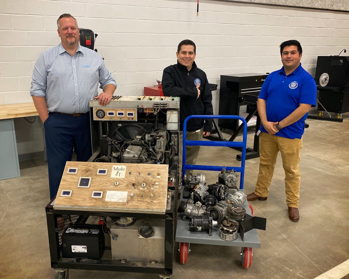 Career and Technical Education (@cteindallasisd) on Twitter photo Thrilled to share that <a href="/RyanKooiman/">Ryan Kooiman</a>, Director of Training at <a href="/StandardBrand/">Standard</a>, generously supported our automotive program at <a href="/CINorth/">Career Institute North</a>! 🚗 Kudos to S.M.P. for empowering future professionals in Dallas ISD. 👏 #SMPSupportsEducation 🌐✨
<a href="/DrBrianLusk/">Brian Lusk</a> <a href="/Alvarenga_DISD/">Oswaldo Alvarenga</a> <a href="/JH_DallasISDCTE/">Janel Humphries</a> Thrilled to share that <a href="/RyanKooiman/">Ryan Kooiman</a>, Director of Training at <a href="/StandardBrand/">Standard</a>, generously supported our automotive program at <a href="/CINorth/">Career Institute North</a>! 🚗 Kudos to S.M.P. for empowering future professionals in Dallas ISD. 👏 #SMPSupportsEducation 🌐✨
<a href="/DrBrianLusk/">Brian Lusk</a> <a href="/Alvarenga_DISD/">Oswaldo Alvarenga</a> <a href="/JH_DallasISDCTE/">Janel Humphries</a>