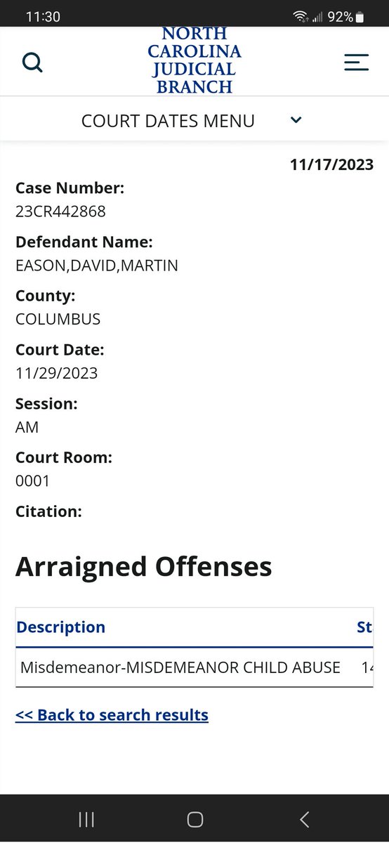 The Eason's have 2 court appearances this month. 1. CPS assessment regarding Jace's placement with Barb. David isn't allowed to attend. 2. David's child abuse charge when he choked Jace. How can people continue to think they are decent parents/humans? #JenelleEason #DavidEason