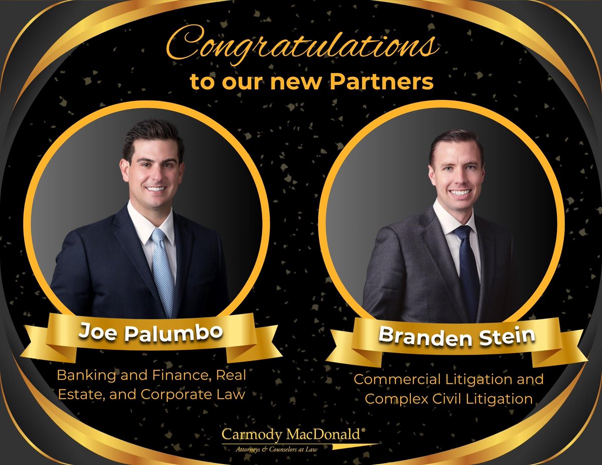 Congratulations 𝗝𝗼𝗲 𝗣𝗮𝗹𝘂𝗺𝗯𝗼 and 𝗕𝗿𝗮𝗻𝗱𝗲𝗻 𝗦𝘁𝗲𝗶𝗻!!!
👏👏👏
🎉🎉🎉