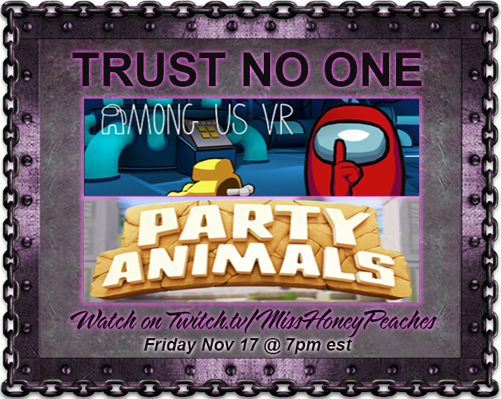 The war is about to being... STREAM STARTS in 1hr
#AmongUs #PartyAnimals