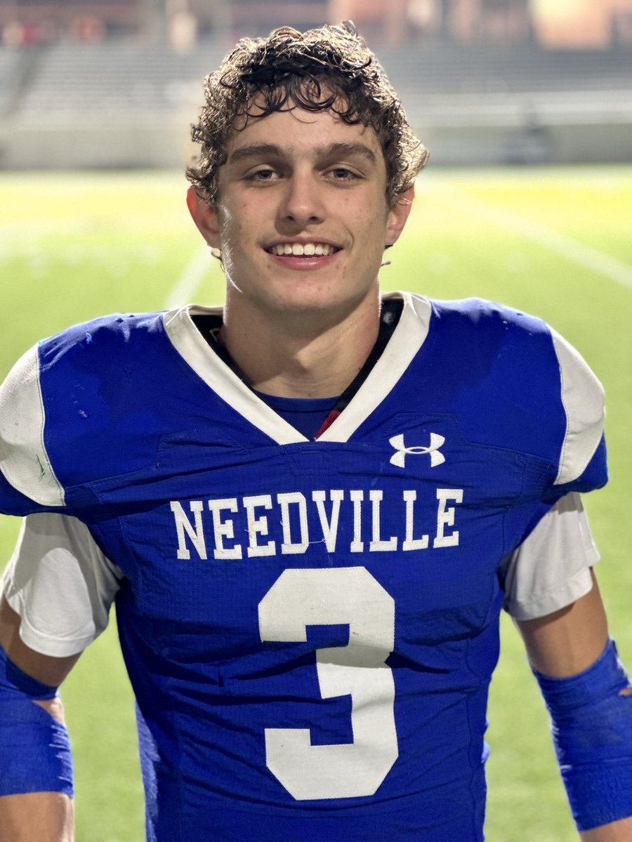 Brady Dostal, LB/WR
C/O ‘24

HS: Needville (TX)

A well-rounded ATH, could play college ball either on offense or defense.

Good frame (5’10” 165) &amp; combine that w/ his speed (4.6s 40; 21.42mph game speed), he is a difference maker on both sides of the ball.

#RecruitBradyDostal