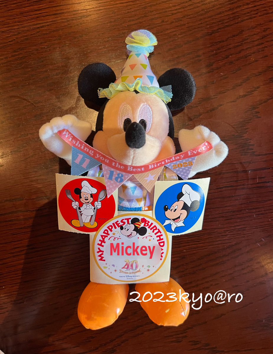 M_M2001edona's tweet image. おはよ〜ございます＼(^o^)／
土曜日

ミッキーお誕生日おめでとう❤️
#HappyBirthdayMickey 
#ミキミニ生誕祭2023