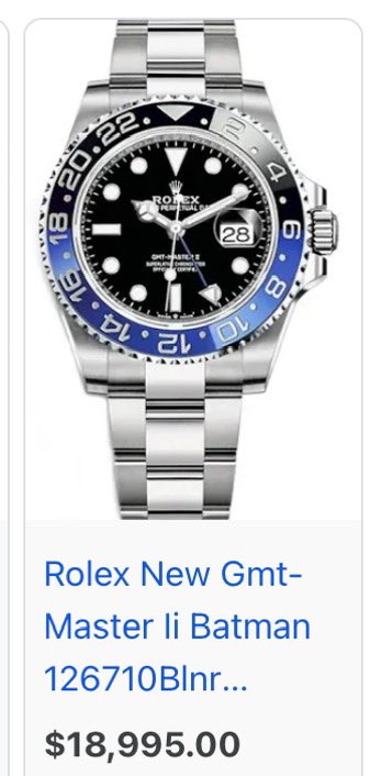 I know Speaker Johnson is but a humble servant of Christ that’s accumulated no wealth and doesn’t even have a checking account. So why is he wearing an $18,000 watch? 🤔