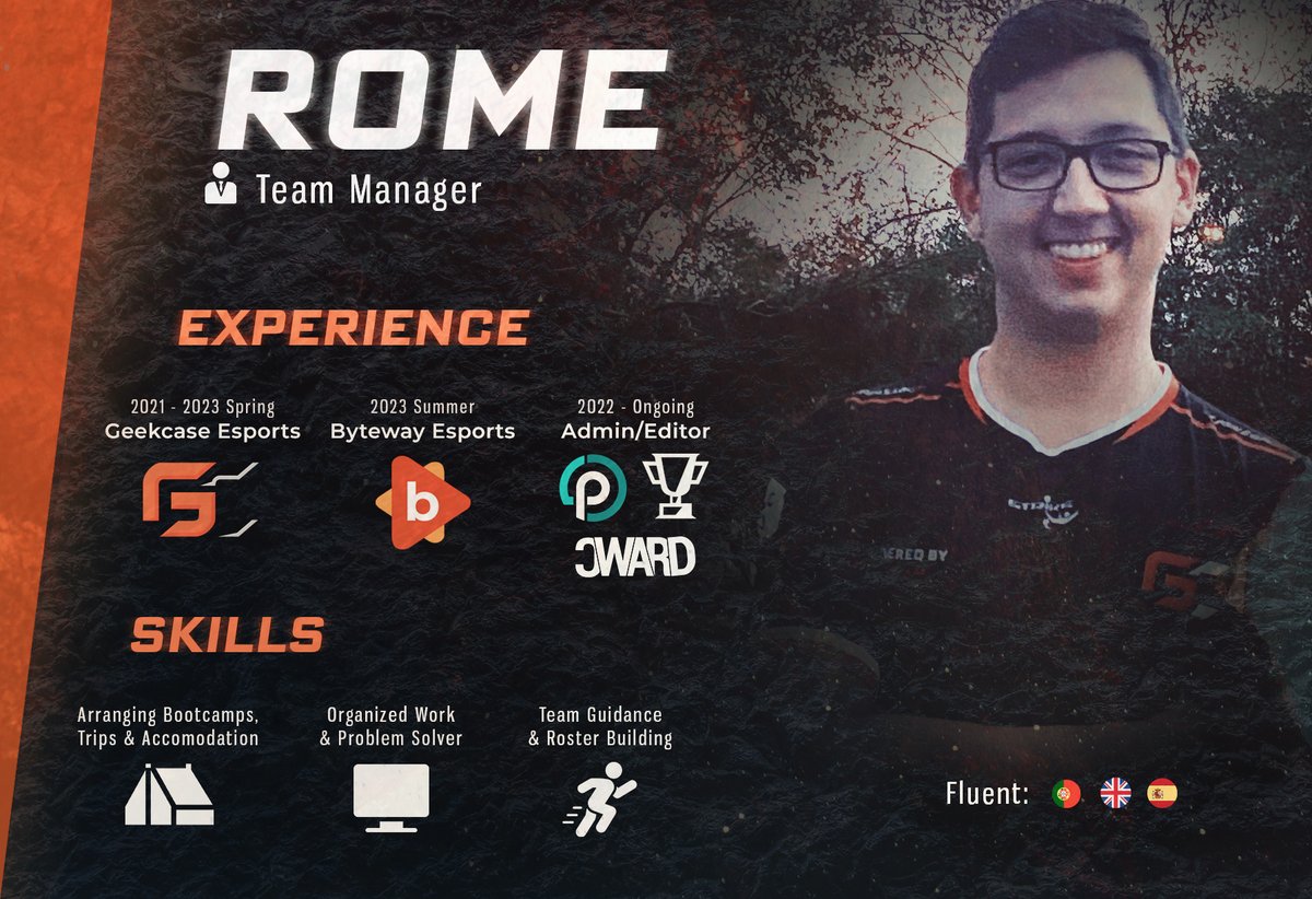 Hey all, after my split with <a href="/EsportsBWE/">BWE Esports</a>
I'm now looking for a team for 2024.  
I'm open to all types of offers both in or outside of Portugal. 
Able to relocate. 
If you'd be able to ❤️ and 🔁 I would be forever grateful. Thank you🙏