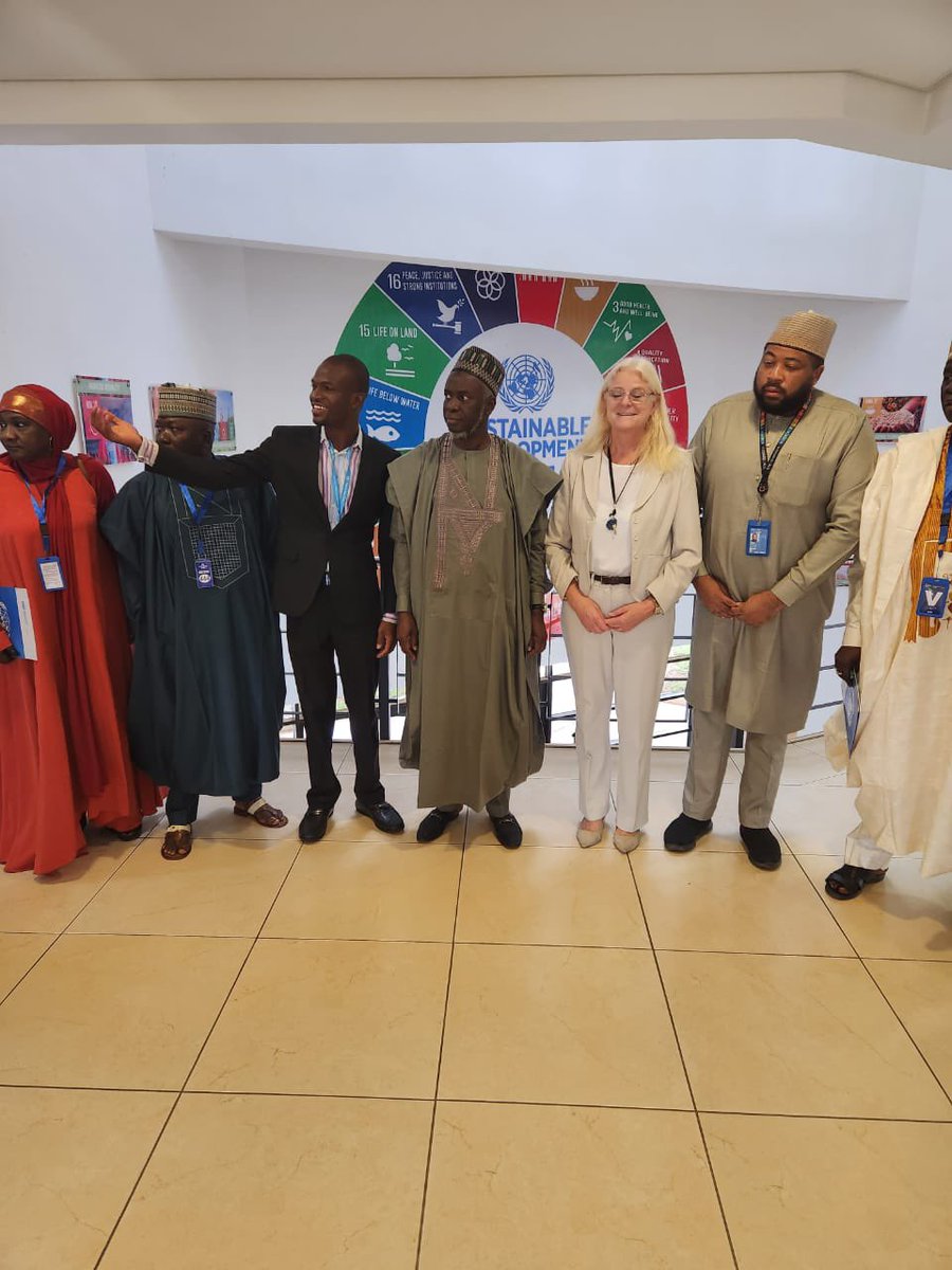 The Deputy Governor of Katsina State Honorable Faruk Lawal Jobe attended the annual United Nations Development Programme UNDP meeting at the Country Headquarters in Abuja.

The Meeting was aimed at Climate, Peace &amp; Security Approach to Conflict Prevention.

The Meeting, is an