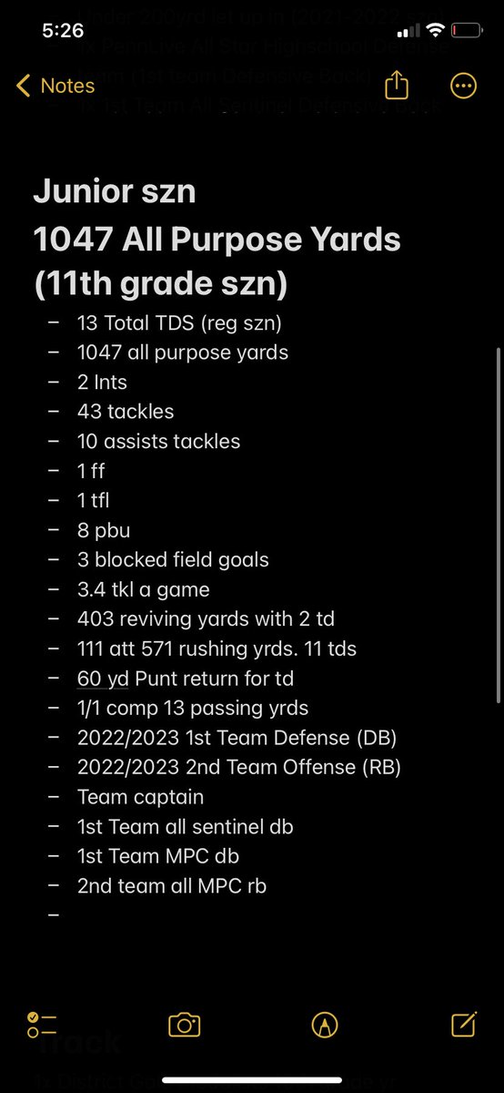 Here’s my accolades of my first 3 Football seasons. 3yr Varsity Starter. Was unable to play my senior year do to transferring. Looking for a school to give me a opportunity 🙏
@Coach_JHiII <a href="/thsshamrocks/">Trinity High School Athletics</a>