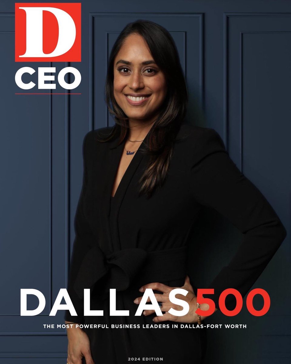 SanaSyedKI's tweet photo. I’m honored to be included in D CEO’s 2024 Dallas 500 - and I was in good company with friends and familiar faces who are all working to make our city great in their own way. 

I love Dallas - and am proud to represent my firm, Allyn Media, our clients and the amazing work we do. https://t.co/25aJOTuzMZ