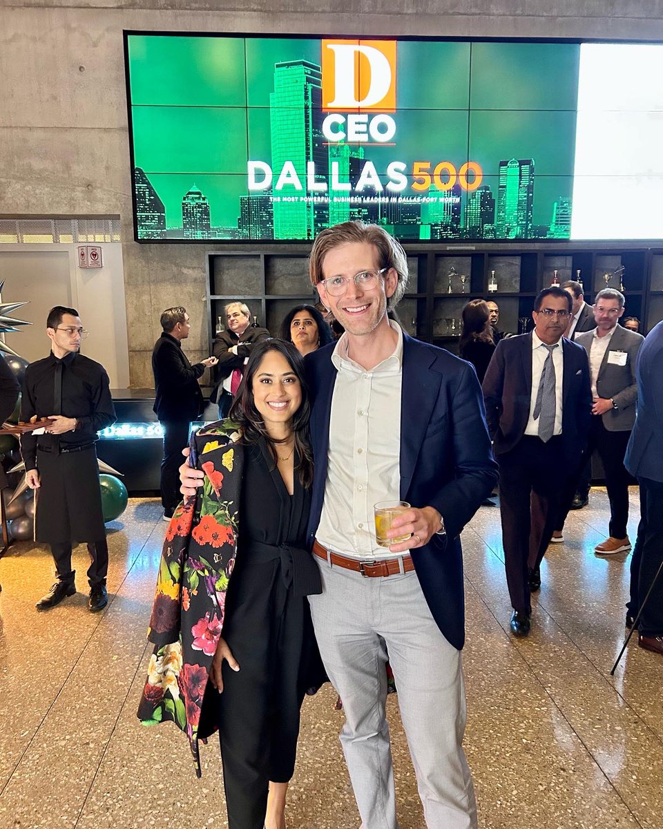 SanaSyedKI's tweet photo. I’m honored to be included in D CEO’s 2024 Dallas 500 - and I was in good company with friends and familiar faces who are all working to make our city great in their own way. 

I love Dallas - and am proud to represent my firm, Allyn Media, our clients and the amazing work we do. https://t.co/25aJOTuzMZ