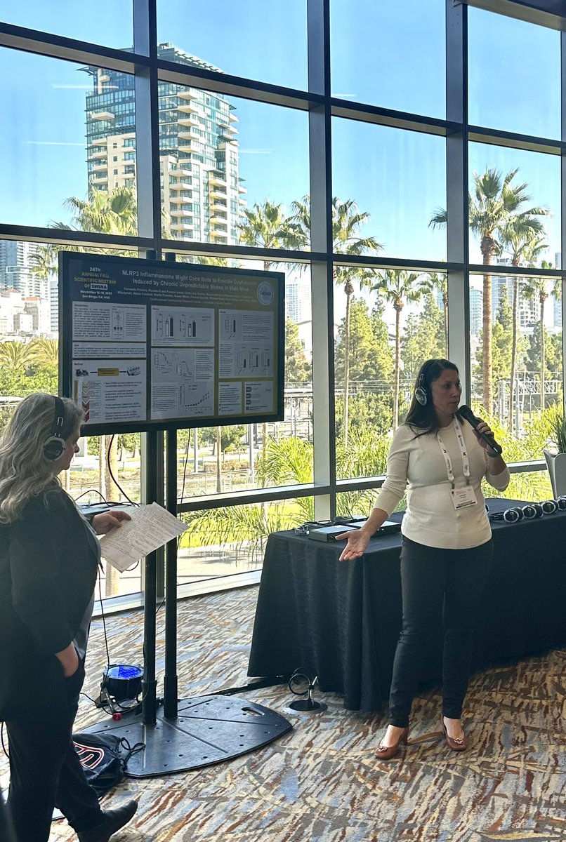 Part of our work being developed by the Institute on Cardiovascular Disease Research of UofSC being nicely presented by Dr. Fernanda Priviero @FerPriviero at the #SMSNA23 @RClintonWebb1 @rinaldo_passos @_cintiavs @SAWilczynski @fiona_hollis @acrockettneuro