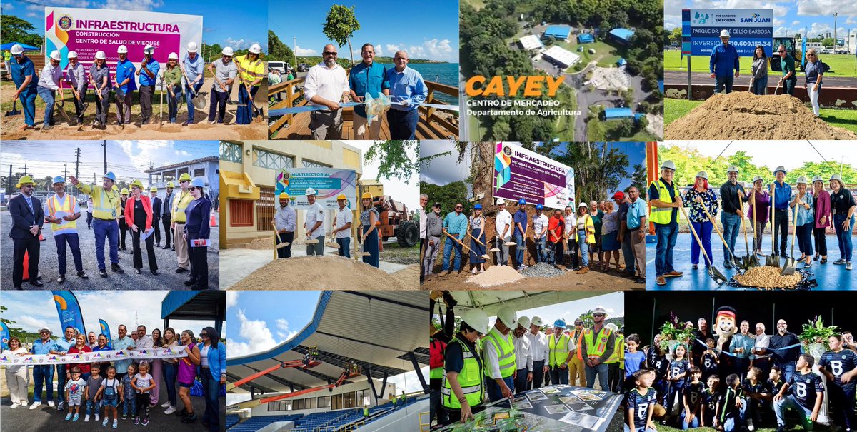 La obra del <a href="/GovPierluisi/">Gobernador Pierluisi</a> (octubre 1 a noviembre 15, 2023): nuevo centro de salud en Vieques, dragado de Carraízo, subestación Sabana Llana, y proyectos en Culebra, Cayey, San Juan, Hormigueros, San Germán, Cataño, San Lorenzo y Aibonito. ¡Seguimos adelantando la reconstrucción!
