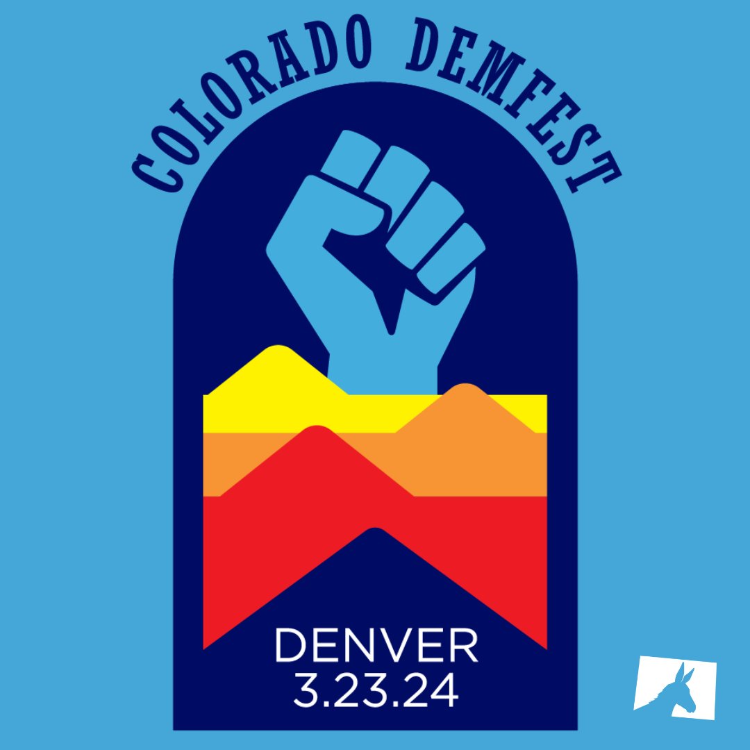 The Colorado DemFest is a new, free event we're hosting to connect with Democrats across the state. You won't want to miss these, folks. Sign up now and reserve your spot early! secure.actblue.com/donate/obama24…