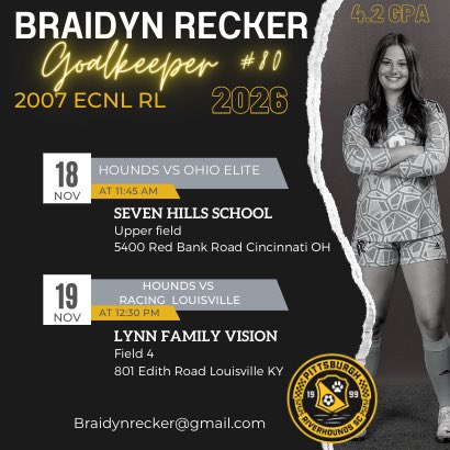 BraidynRecker's tweet photo. Getting ready to kick off our ECNL RL season this weekend! We have a great groups of girls this year and i can’t wait to see what we can do! https://t.co/SaexmRma1s