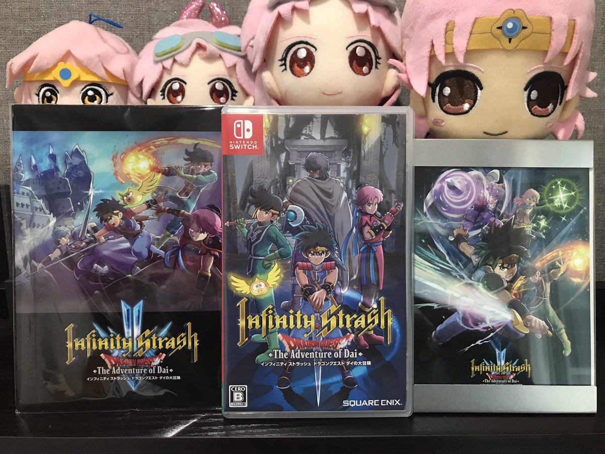 i_love_maam's tweet image. #InfinityStrash
の嬉しかったところ✨その5

ダイ達の
とってもカッコいいイラストが
誕生したこと‼️

大人から子供まで幅広く好まれるような、シックなデザイン

#ダイの大冒険
のこんなに素晴らしい
ビジュアルに出会えるなんて…
生きててよかった😭

あまりにもカッコいいので
部屋に飾ってます💕