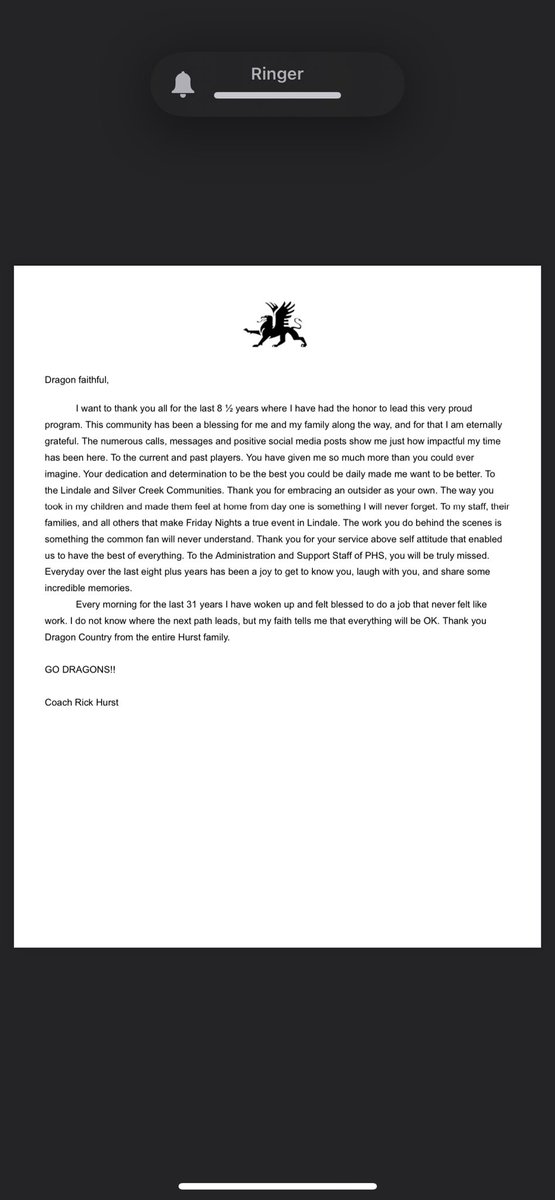 Thank you Dragon Country.