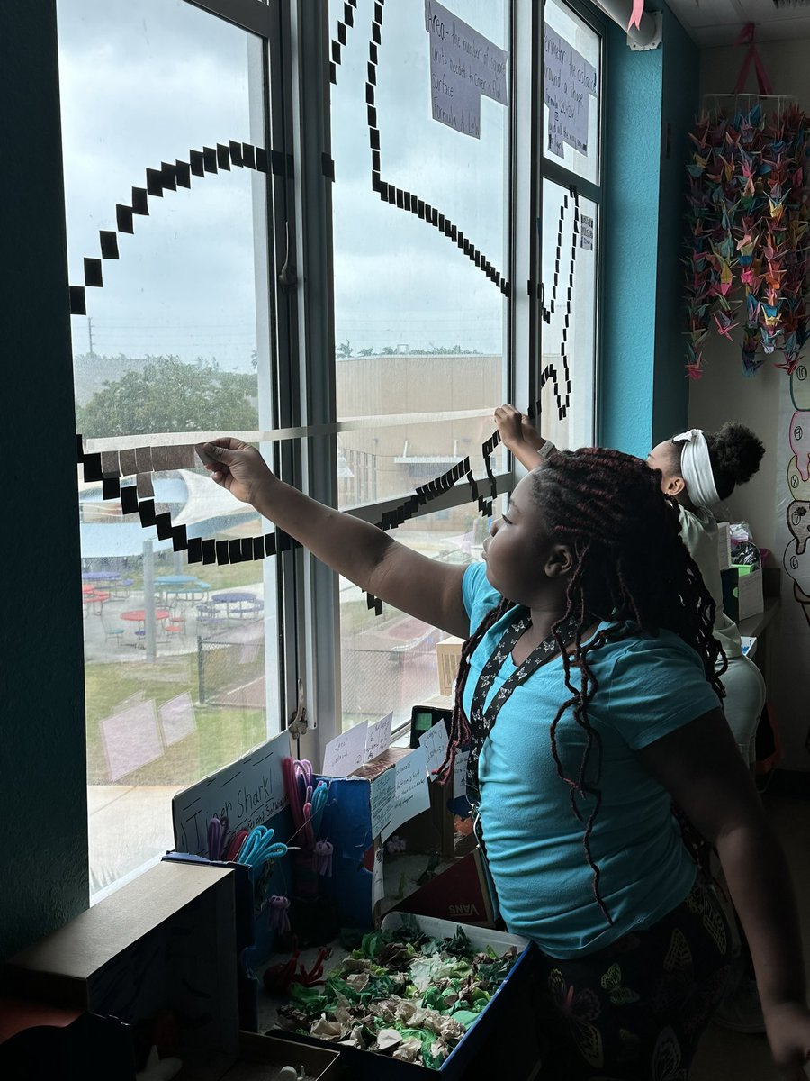 Finding the perimeter and starting to figure out the estimated area of our shark figure. 
#teamprodel #pbl