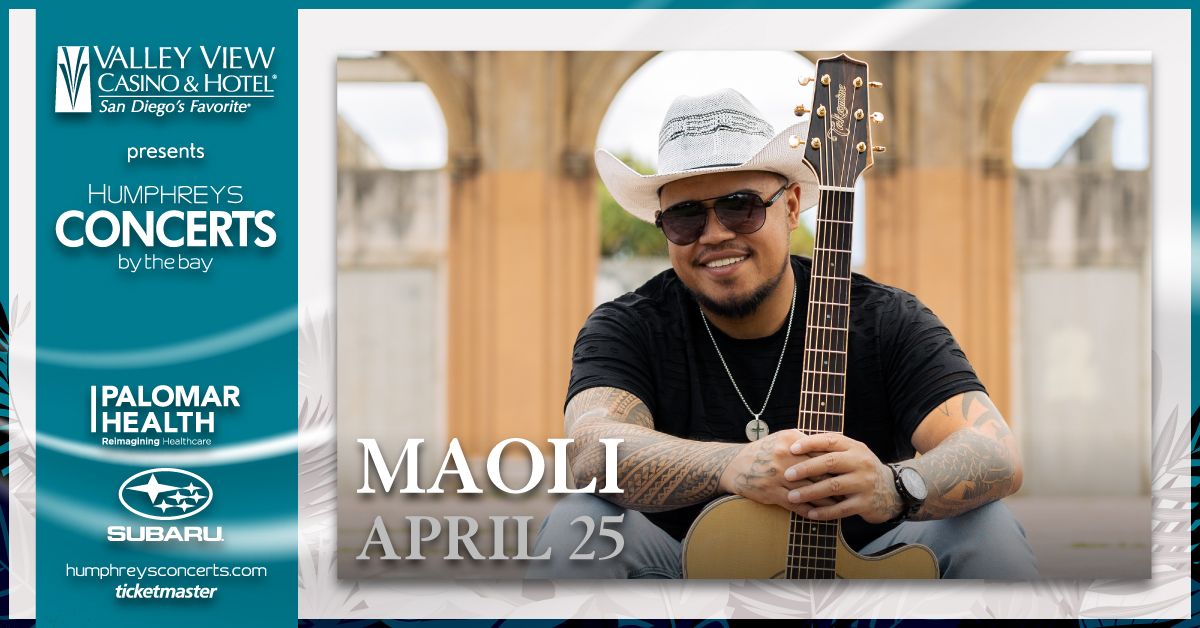 Second show added! Maoli – Boots on The Ground Tour on April 25, 2024. Tickets on sale now at Ticketmaster.com >> bit.ly/47jMde3