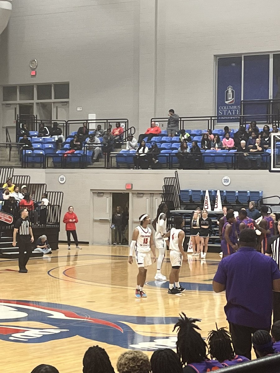 Stop #4.  Got a chance to see Man Up Alum Josh Guilford who plays for Columbus State University.  They played Edward Waters where ironically Josh’s brother Gabe (also a Man Up Alum) is redshirting for EWU this year.  Proud moment to see players move on to play at the next level.