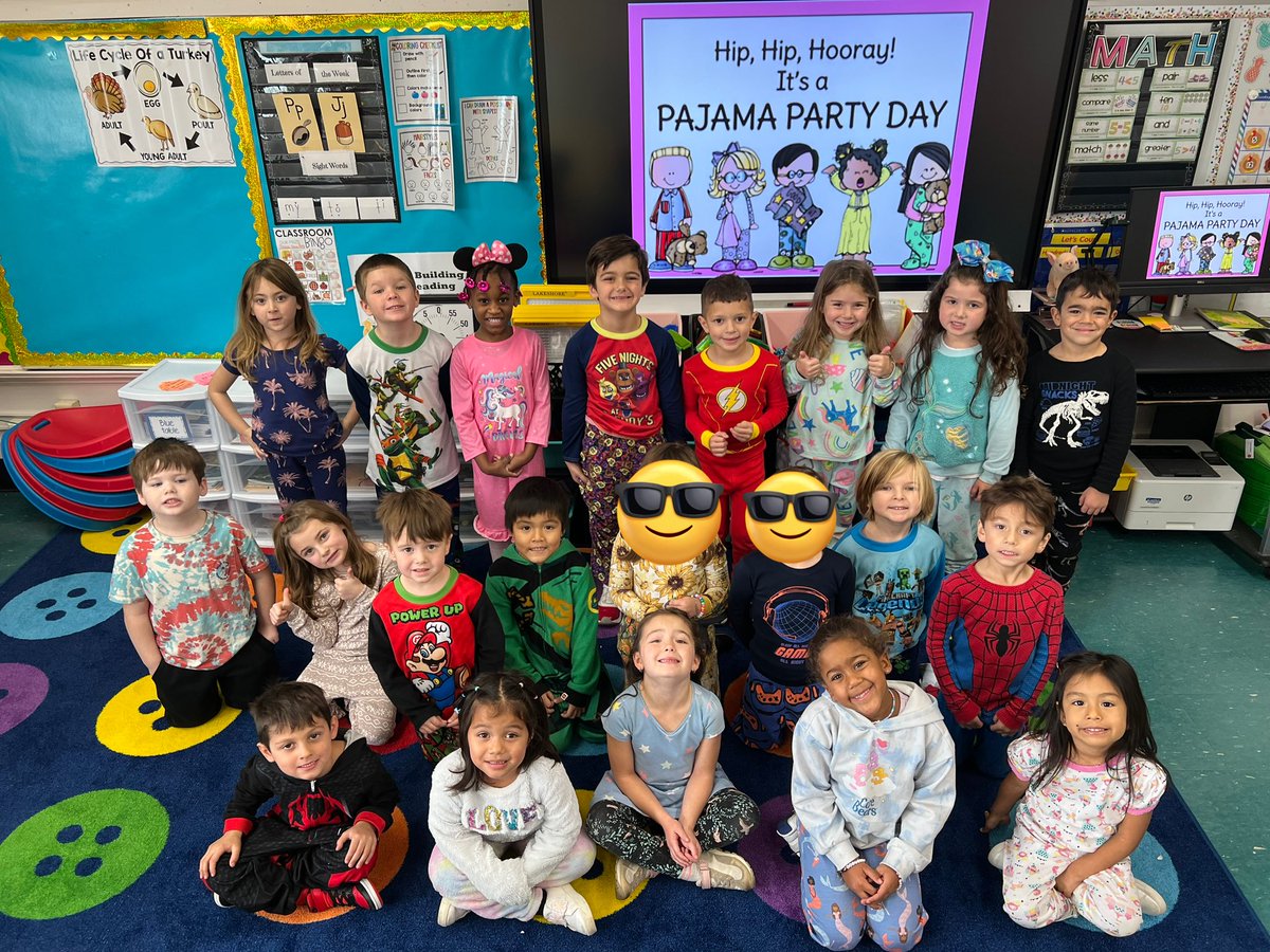 MrsDriscoll_'s tweet photo. To celebrate learning the letters p &amp; j in Fundations, we had pj day and created our own pajamas! https://t.co/RdsVIiWn9l