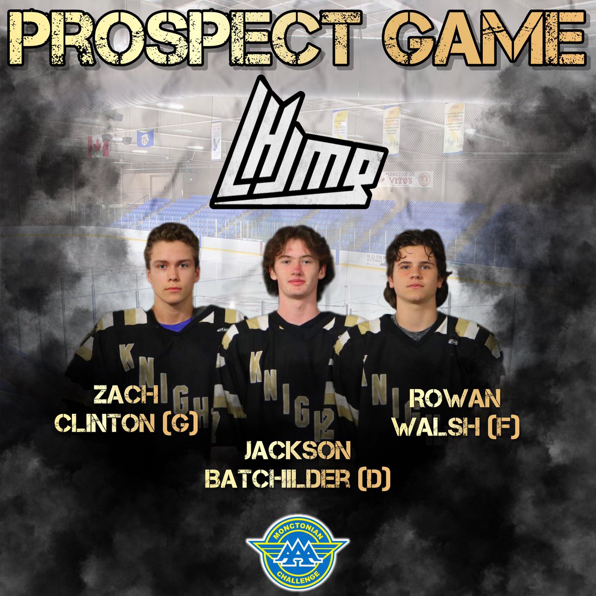 chtownknights's tweet photo. Congratulations to 3 of our very own
2024 QMJHL Draft eligible prospects on being selected to play in tonight's Monctonian QMJHL
Prospect game! Puck drop is at 8:00pm at the Superior Propane Centre rink A! Congrats Zach, Jackson, & Rowan!
#bulkcarriers #monctonian #qmihl https://t.co/uox6zT234e