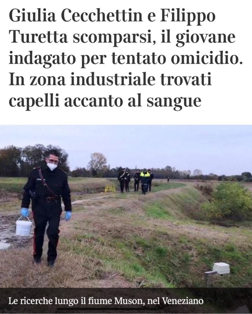 ButterNoCap4's tweet photo. No, Filippo non sei un bravo ragazzo. 
Hai tolto tutto a una ragazza che invece ti ha donato fiducia. Sperando che il tuo cervello malato non l’abbia uccisa, questo evento la segnerà per sempre. Grazie a te. 
#giuliacecchettin https://t.co/HIxdfHIxoR