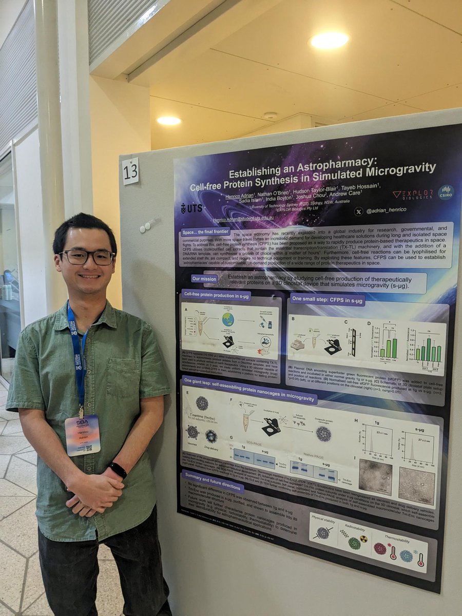 adrian_henrico's tweet image. And that&apos;s a wrap for #SBA2023 🧬🦠 ! Thanks to the organisers @SynBioAusAsia for such an amazing conference, cool people and cool science happening all the time. Can&apos;t wait to see where it keeps going 👀