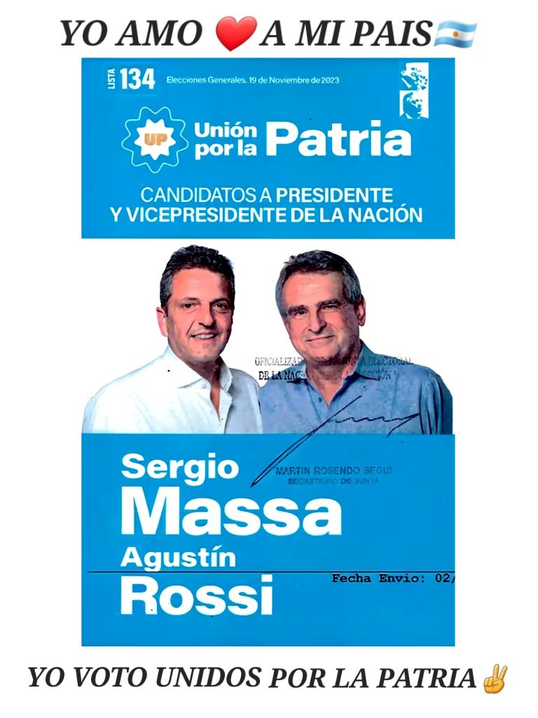 Kari_Argenta's tweet photo. @AnViAlvarez #MassAmorYMenosOdio❤️
#MassaPresidente2023 ✌️🇦🇷 https://t.co/xtbmrGlvuK