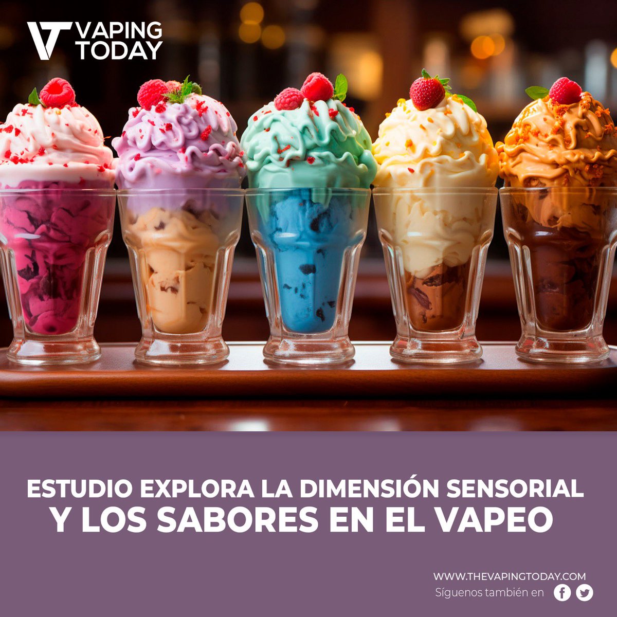 TodayVaping's tweet photo. #LoMásViral Para abordar las discusiones sobre regulación de los cigarrillos electrónicos es fundamental reconocer la variedad de sabores que ofrecen como una de sus fortalezas.
Puedes leer más sobre esta noticia aquí: https://t.co/V7vjgQHjgM
#VapingToday #sabores #vapearsalvavidas #periodismo