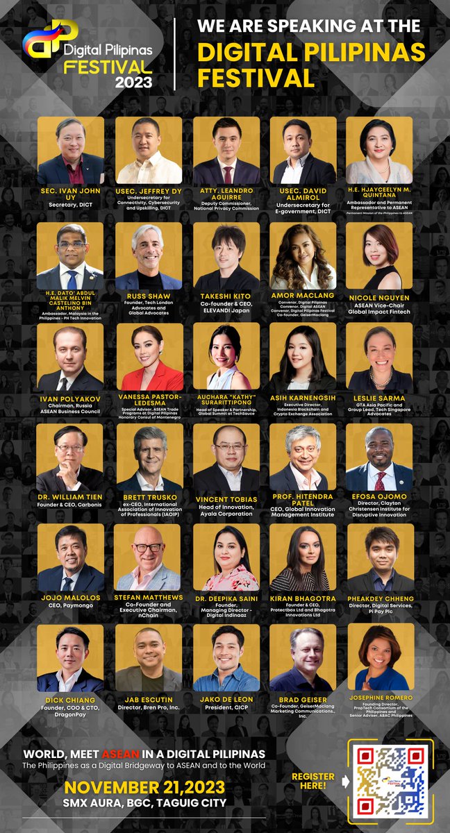 PFFestival2022's tweet photo. WORLD, MEET ASEAN IN A DIGITAL PILIPINAS
The Philippines as a Digital Bridgeway to ASEAN and to the World
Mark the dates on your calendars and register here:
https://t.co/eWKkh6Yi6L…
#DigitalPilipinas #DigitalPilipinasFestival #GeiserMaclang
with - @amormaclang https://t.co/4a3cBc0MuW