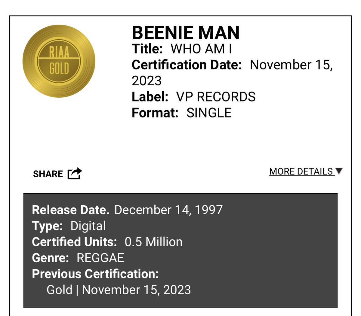 Beenie Man (@kingbeenieman) on Twitter photo 