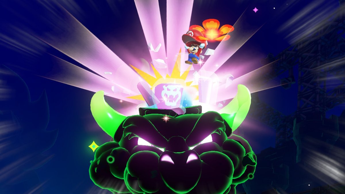 GeoffreySwitch's tweet photo. Wow, I did it! #SuperMarioBrosWonder #NintendoSwitch https://t.co/eNJvj1nRIV