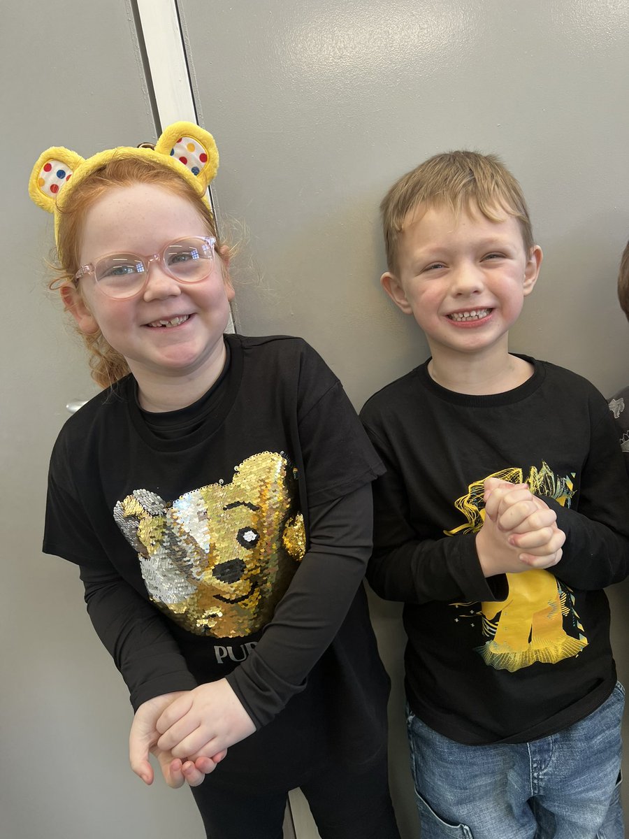 MrsKehoeHead's tweet photo. A big thank you to our wonderful school community for their fantastic effort helping us raise £104.50 today for Children in Need 🐻 The children looked wonderful in their spots and Pudsey gear! 💙 @LlangynwydS @BBCCiN https://t.co/6AzHdI3jIz