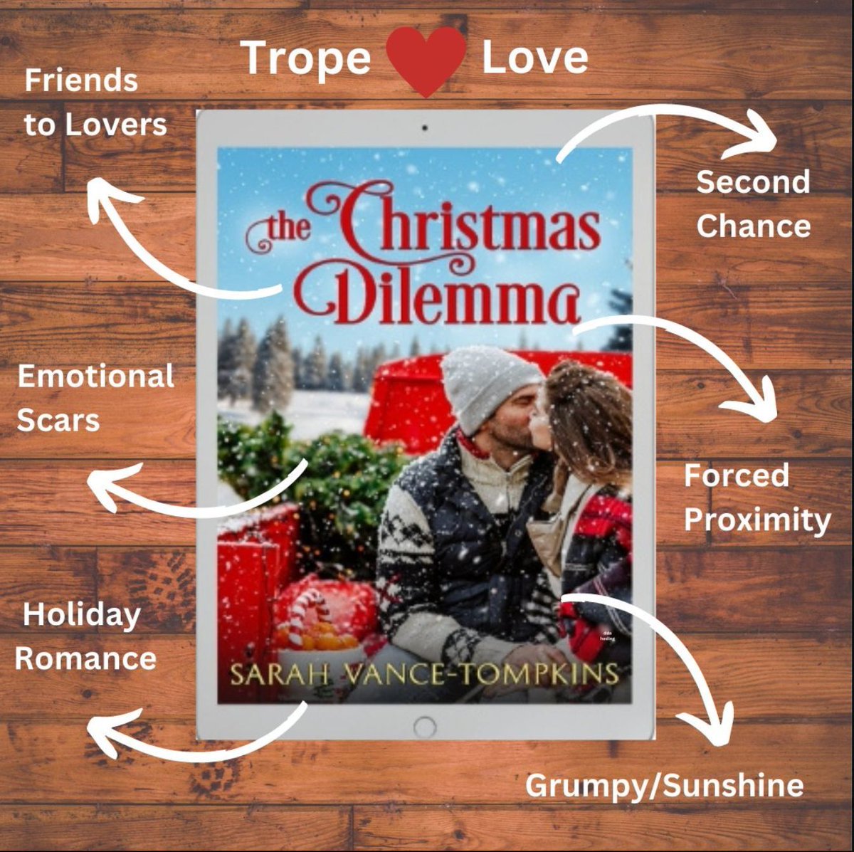She wants an unforgettable Christmas. He wants to forget Christmas. They're together under one roof for the holidays. This should go well. Or maybe. Not. More information available from the Linktree in bio.