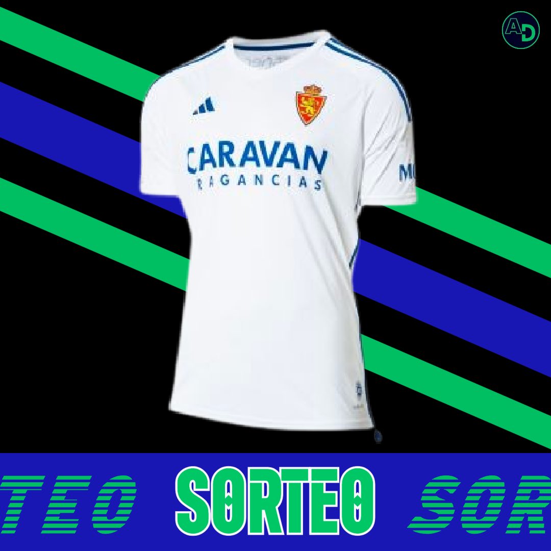AfDeportiva_'s tweet image. 🎁 𝐒𝐎𝐑𝐓𝐄𝐎 𝐂𝐀𝐌𝐈𝐒𝐄𝐓𝐀 𝐑𝐄𝐀𝐋 𝐙𝐀𝐑𝐀𝐆𝐎𝐙𝐀 

📌 Si mañana el Real Zaragoza gana el derbi aragonés 🆚 SD Huesca con gol de Iván Azón, sorteamos su camiseta.

⚠️ Condiciones para participar:

1️⃣ RT
2️⃣ FOLLOW

🍀 ¡Mucha suerte a todos los participantes!