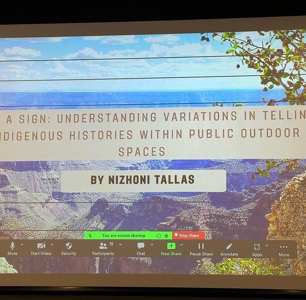 hauryprogram's tweet photo. Congratulations to @nizhoni.tallas for her Masters Dissertation defense presentation today!!! We are honored to support an emerging  #indigenousscholar and #indigenousscience ! #hauryprogram #hauryawardee #indigenousresilience https://t.co/WttOMABL2Z