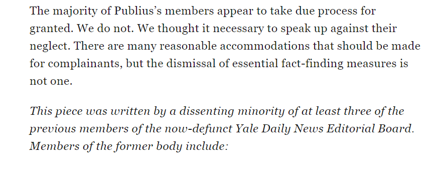 UniYale's tweet photo. If minorities believe they can stand up to the majority that we influence, then they are mistaken. We are simply renaming our editorial team. https://t.co/R9BGn2NFQQ
